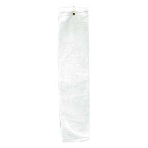 Anvil Tri-Fold Hemmed Hand Towel with Grommet - Dark/Color