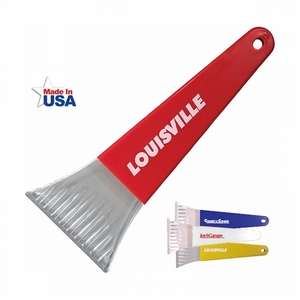 Custom Promotional Heavy Duty 10" Ice Scraper - Flat Side Imprint