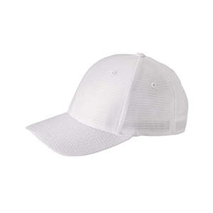 Yupoong Flexfit Cool And Dry 6-Panel Cap - Dark/All White