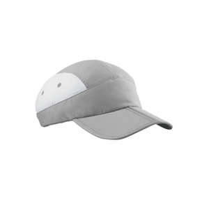 Champion Folding Runner's Cap - Dark/All Gray/White