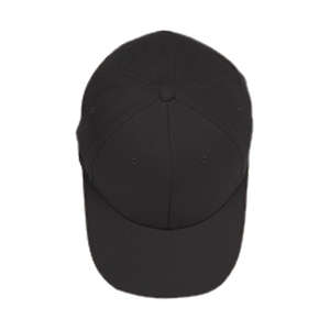 Yupoong Flexfit Brushed Twill Cap - Dark/All Black