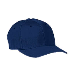 Yupoong Flexfit Wool Cap - Dark/All Blue, Navy
