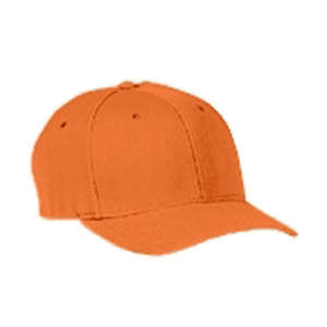 Yupoong Flexfit Wool Cap - Dark/All Orange