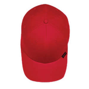 Yupoong Flexfit Low Profile Twill Cap - Dark/All Red