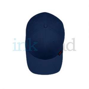 Yupoong Flexfit Low Profile Twill Cap - Dark/All Blue, Navy