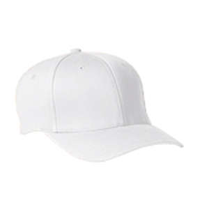 Yupoong Flexfit Wooly 6-Panel Cap - Dark/All White