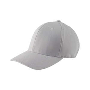 Yupoong Flexfit Wooly 6-Panel Cap - Dark/All Silver