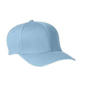 Yupoong Flexfit Wooly 6-Panel Cap - Dark/All Blue, Carolina