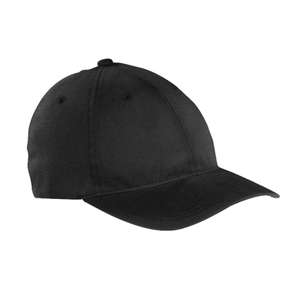 Yupoong Flexfit Biowash Sweep Profile Cap - Dark/All Black