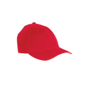 Yupoong Flexfit Biowash Sweep Profile Cap - Dark/All Red