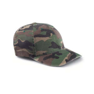 Yupoong Flexfit Camouflage Cap - Dark/All Camouflage, Green