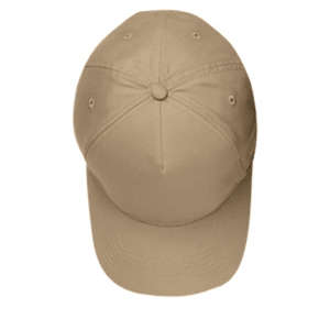 Harriton 5-Panel Brushed Twill Cap - Dark/All Khaki