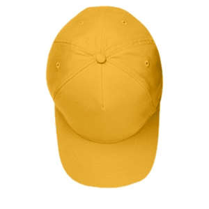Harriton 5-Panel Brushed Twill Cap - Dark/All Gold