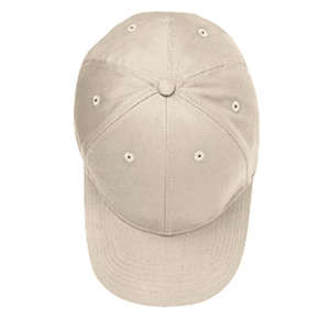 Harriton Structured Cotton Twill Cap - Dark/All Gray, Stone