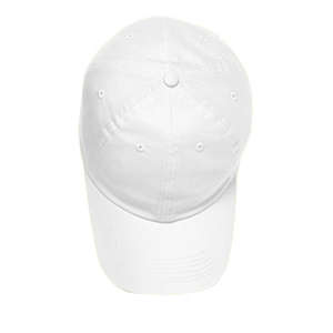 Harriton Brushed Cotton Twill Baseball Cap - Dark/All White