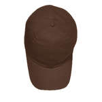 Promotional Headwear - Harriton Brushed Cotton Twill Baseball Cap - Dark/All