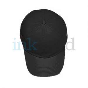 Harriton Washed Twill Baseball Cap - Dark/All 