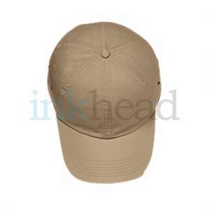 Harriton Washed Twill Baseball Cap - Dark/All 