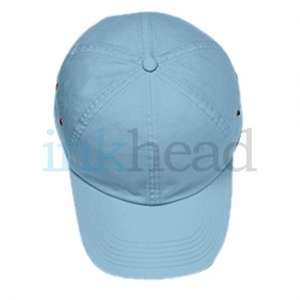 Harriton Washed Twill Baseball Cap - Dark/All 