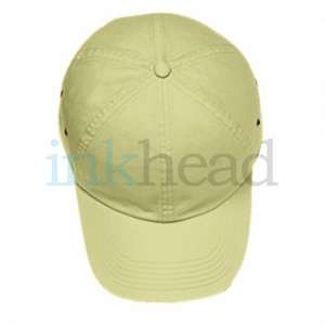 Harriton Washed Twill Baseball Cap - Dark/All 