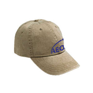 Custom Promotional Anvil Two-Tone 6-Panel Pigment-Dyed Cap - Dark/All