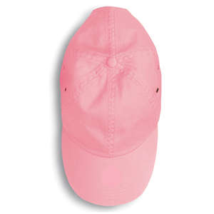 Anvil Solid 6-Panel Low-Profile Twill Cap - Dark/All Pink, Charity