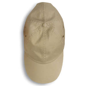 Anvil Solid 6-Panel Low-Profile Twill Cap - Dark/All Khaki