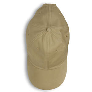 Anvil Washed Brushed Twill Low-Profile Cap - Dark/Color Khaki