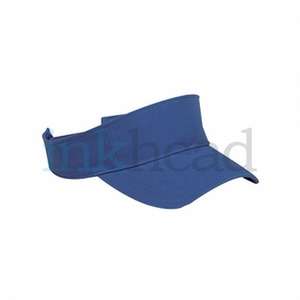 Harriton Washed Twill Visor - Dark/All
