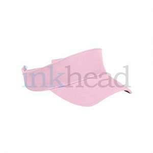 Harriton Washed Twill Visor - Dark/All