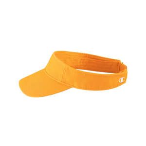 Custom Promotional Champion Velcro Closure Athletic Visor - Dark/All