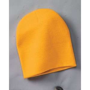 Yupoong Solid Acrylic Knit Cap - Dark/All 