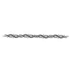 Promotional Holidays - Tribal Stock Tattoo 1" x 6"