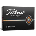 Custom Golf Products - Titleist Pro V1 - Dozen Golf Ball Pack