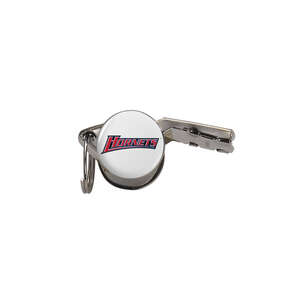 Metal Whistle with Metal Split-Ring (No Imprint)