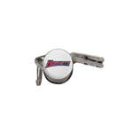 Promotional Party Supplies, Toys & Games - Metal Whistle with Metal Split-Ring (No Imprint)