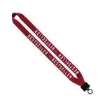 Wholesale Lanyards, Badges & Bracelets - 1" Knitted Cotton Lanyard
