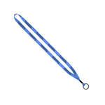 Personalized Lanyards - 1/2" Dye-Sublimated Polyester Lanyard with Metal Crimp