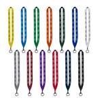 Promotional Lanyards, Badges & Bracelets - 3/4" Economy Polyester Lanyard with Metal Crimp