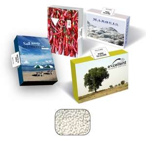Custom Promotional Recyclable Advertising Mint Box - Filled with Signature Peppermints