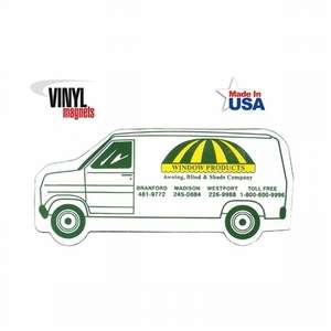 Custom Promotional Van Shaped Magnet