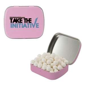 Small Hinged Tin - Filled with Chicklet Gum