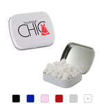 Promotional Food & Drink - Small Hinged Tin - Filled with Sugar-Free Mints