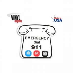 Custom Promotional Telephone Shaped Magnet