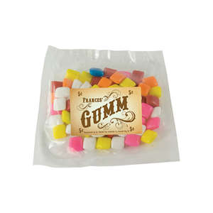 Custom Promotional Large Promo Pack - Filled with Chicklet Gum