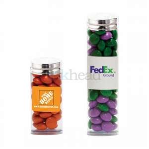 Small Gourmet Plastic Tube - Filled with Chocolate Littles 