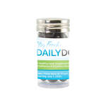 Imprinted Chocolate - Small Gourmet Plastic Tube - Filled with Chocolate Covered Espresso Beans