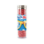 Logo Mints - Large Gourmet Plastic Tube - Filled with Red Hots