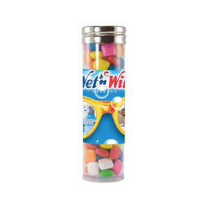 Large Gourmet Plastic Tube - Filled with Gum