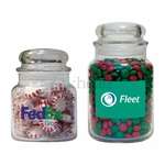 Custom Nuts - Large Apothecary Jar - Filled with Cashews or Pistachios